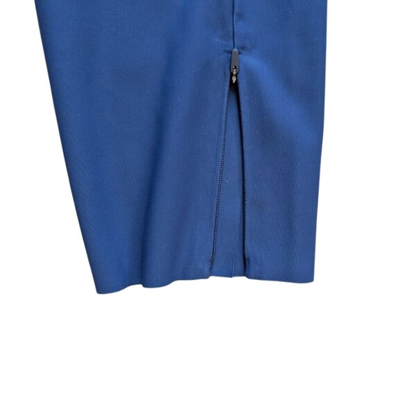Athleta Stellar Tight Pants Enchanted Blue Ankle Zippers Women's size 12 Petite - Picture 7 of 14